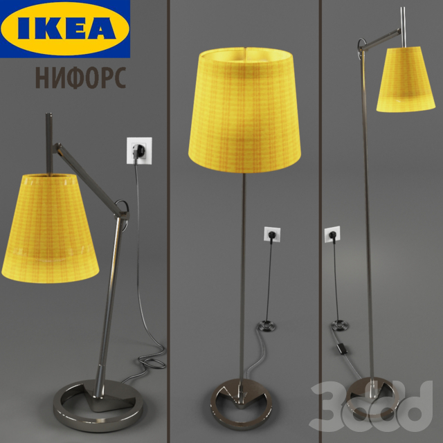 Торшер Нифорс 3D Модель