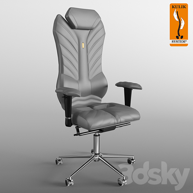 3d Models Office Furniture Armchair Monarch Kulik System