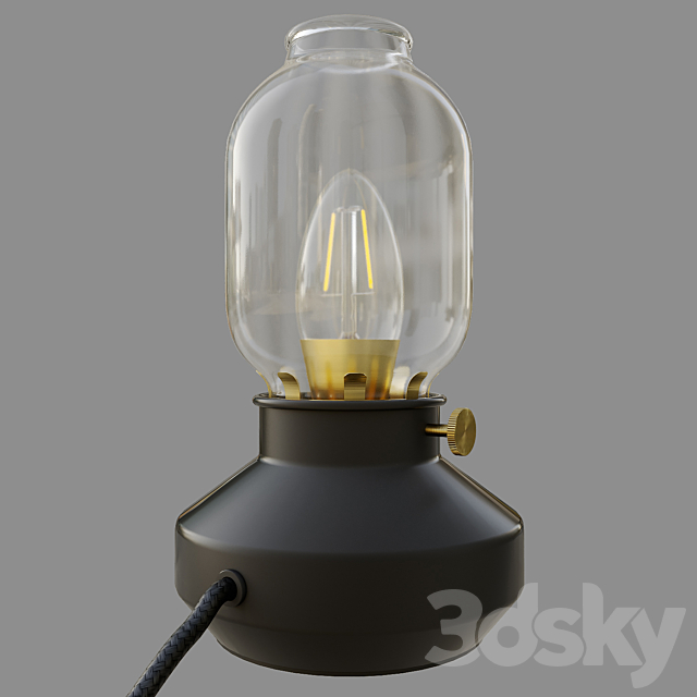 3d Models Table Lamp Lamp Tarnaby Ikea 2018 Tarnabi