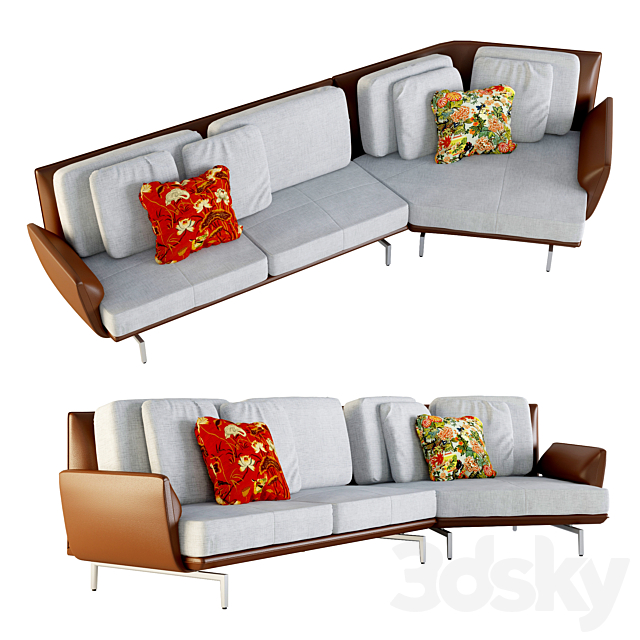 3d Models Sofa Sofa Poltrona Frau Get Back