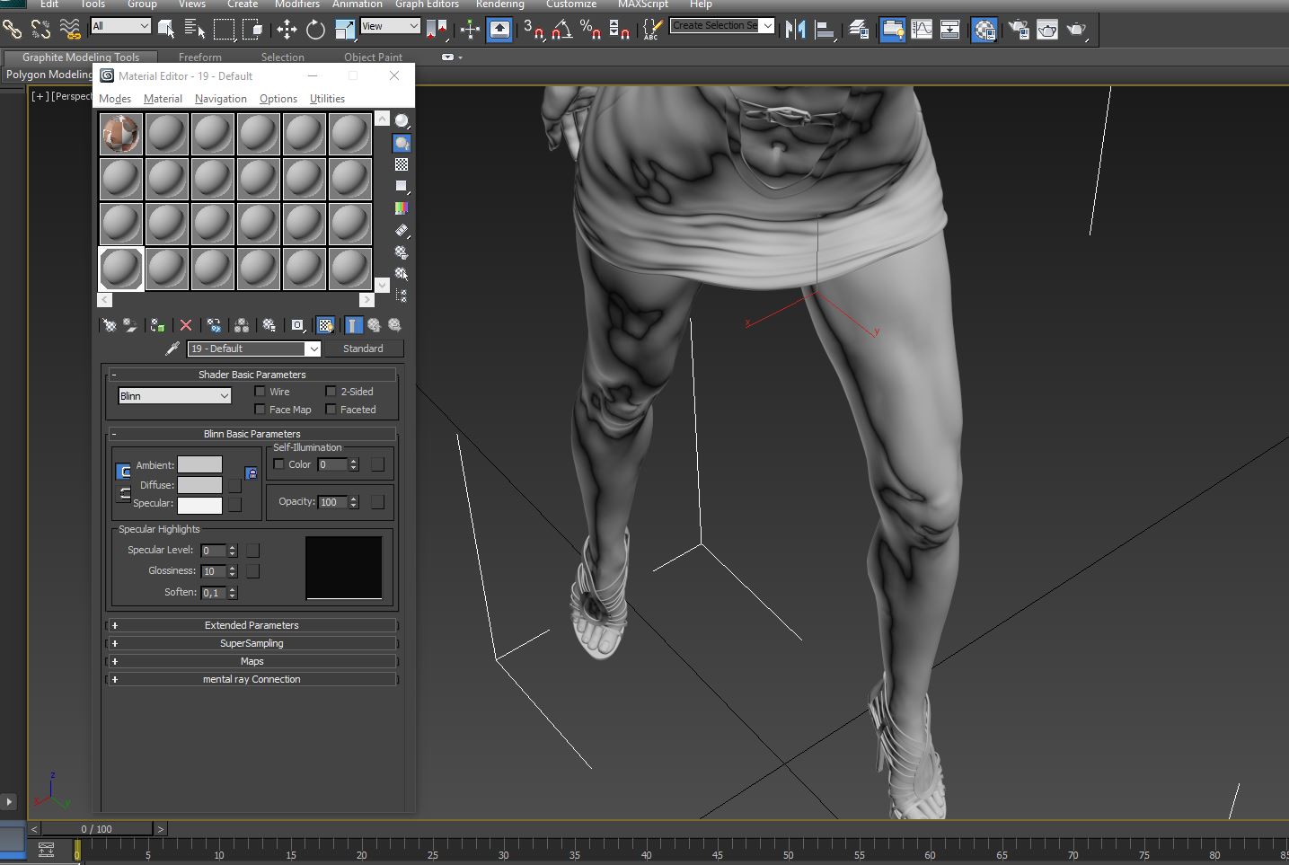 как убрать глянец